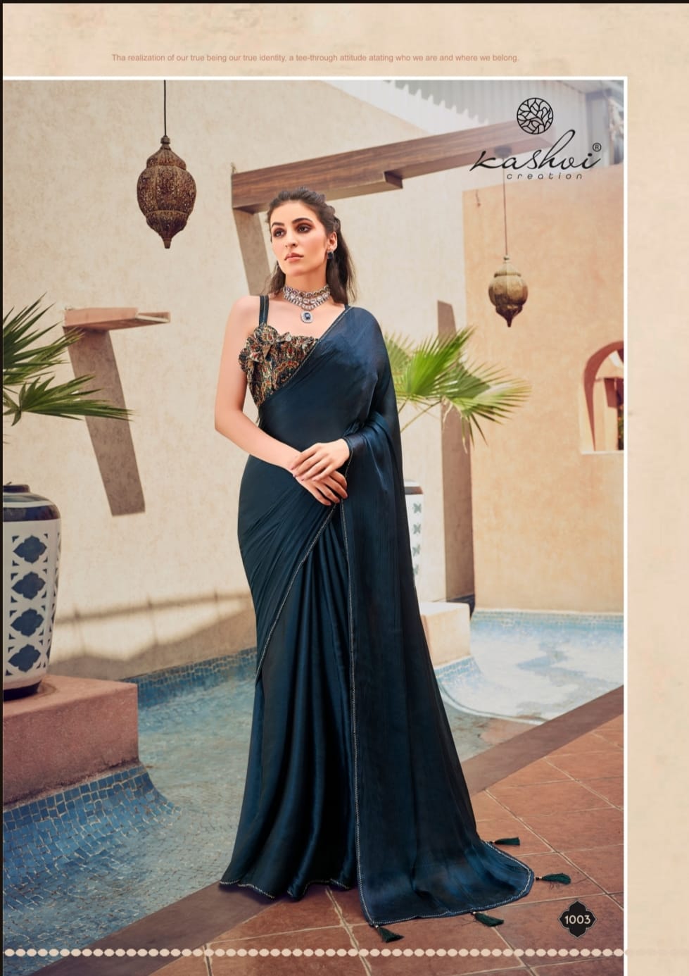 Neel Vol 5 Swarovski Mono Satin Party Wear Sarees Wholesale Price In Surat